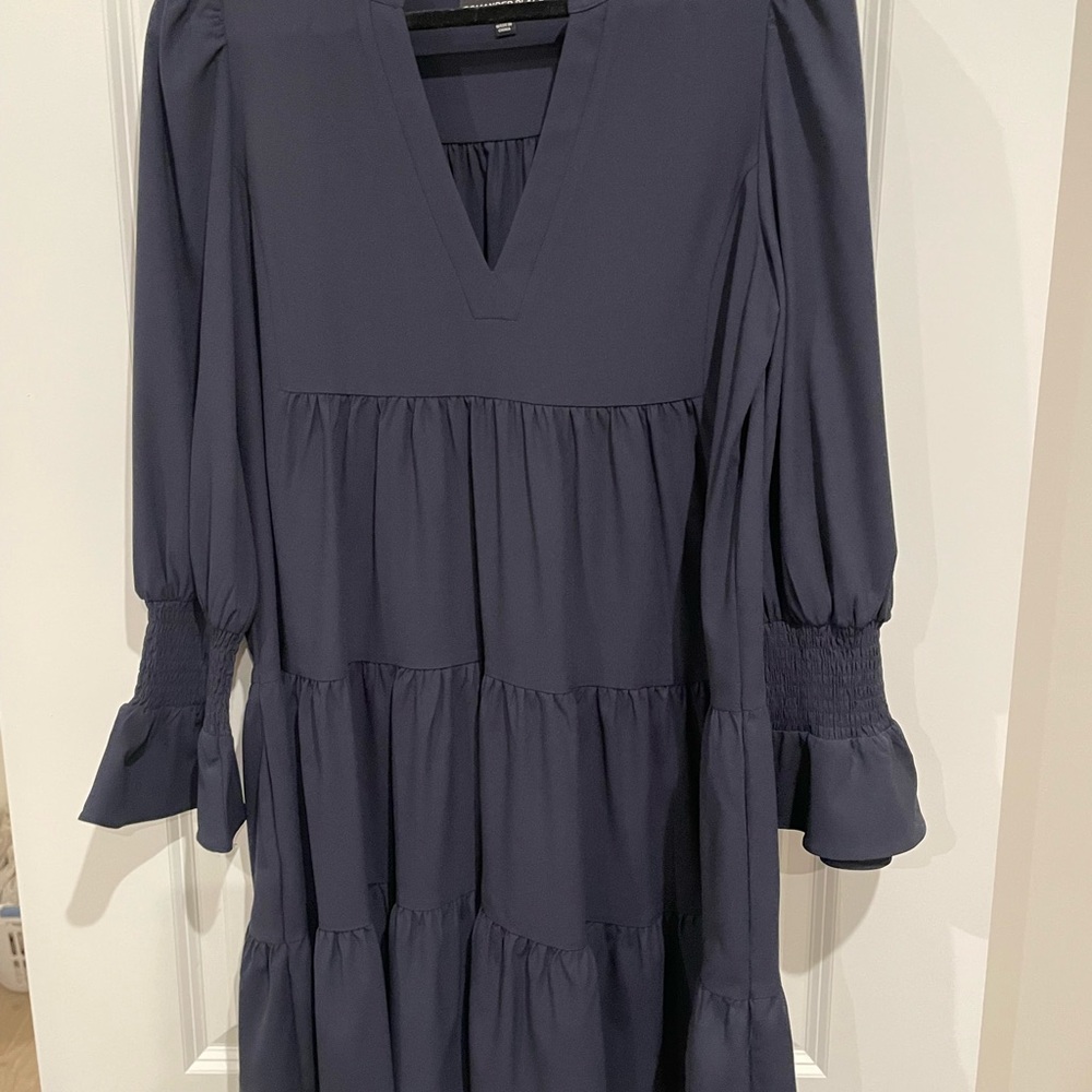 Tuckernuck Pomander Place Navy Blue Women's Dress